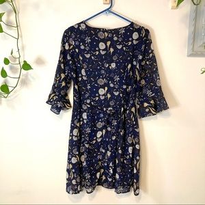Adorable A-line Bird Dress